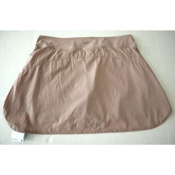 Nike DV9455-272 Women's Sz 2XL Taupe Dri-FIT Bliss Mid-Rise Training Skort - Picture 2 of 12